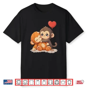 Cute Baby Monkey Punch Shirt