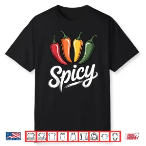 Funny Chili Pepper Art For Men Women Kids Chilli Pepper Shirt