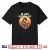 He Just Needed Love Baby Monkey Punch Emotional Retro Sunset Shirt