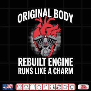 Design Funny Open Heart Surgery Art for Men Women Heart Surgery Shirt