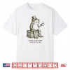 I Have To Say Weird Stuff Or I’Ll Die Frog Drinking Coffee Shirt