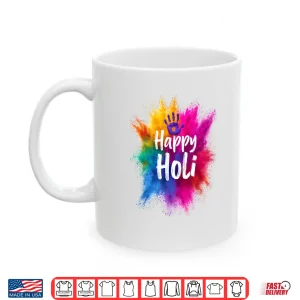 Mug Happy Holi for Women Men Kids Color India Hindu Gifts Shirt