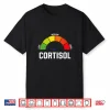 Low Cortisol Meter Relaxed Mental Health & Wellness Shirt