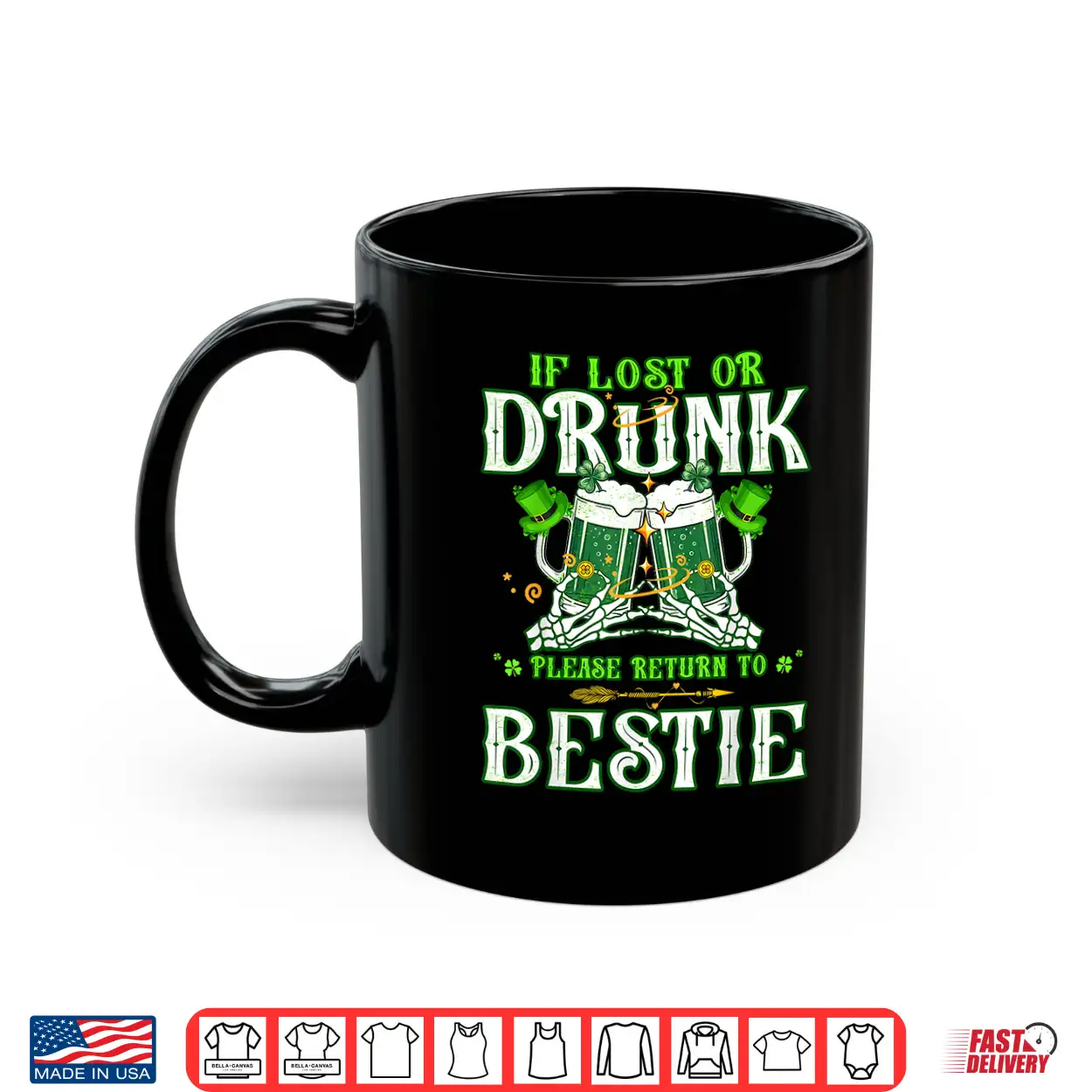 If Lost Or Drunk Please Return To Bestie Irish Patrick’S Day Shirt If Lost Or Drunk Please Return To Bestie Irish Patrick’S Day Shirt