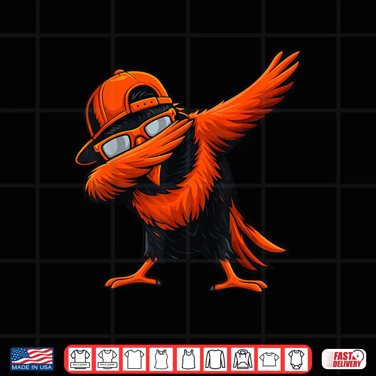 Oriole Dabbing For Men Women Youth Toddler Kids Boys Girls Shirt Oriole Dabbing For Men Women Youth Toddler Kids Boys Girls Shirt