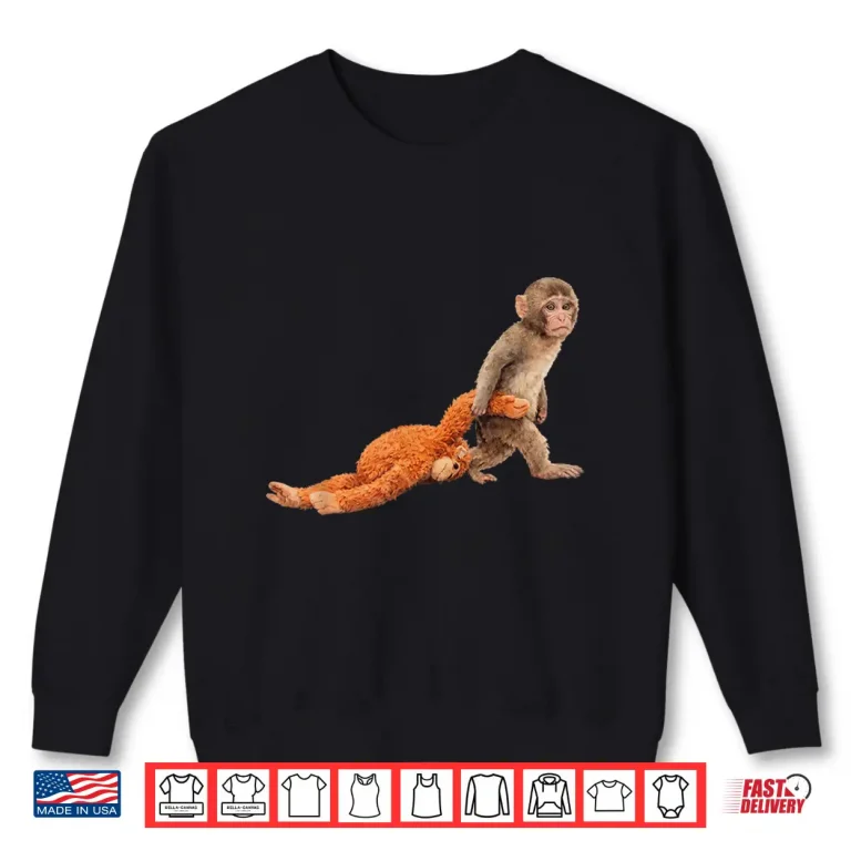 Sweatshirt Punch Baby Monkey Shirt