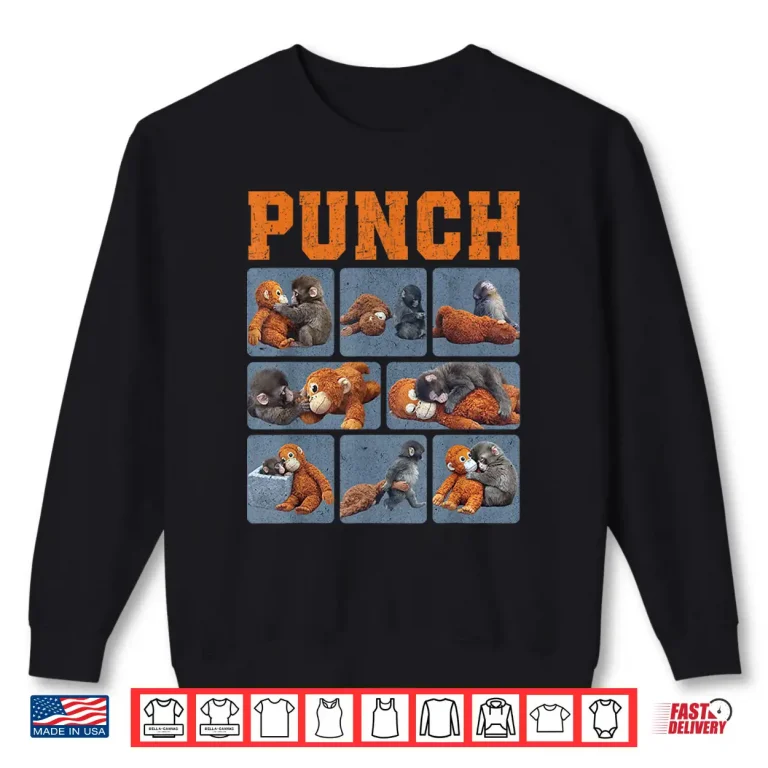 Sweatshirt Punch Monkey Shirt