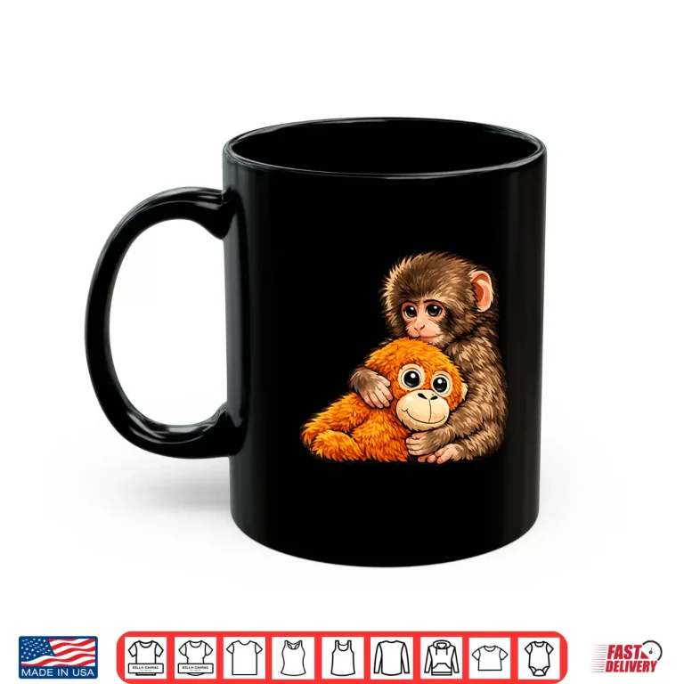 Mug Punch Team Punch Cute Baby Monkey Shirt