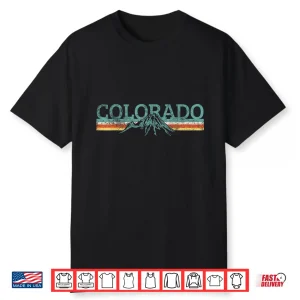 Colorado Hiking Travel Retro Professional Graphic Shirt