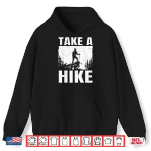 Hoodie Cool Hiking Art Mountaineer Hike Outdoor Hiker Professional Shirt