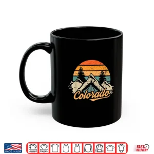 Colorado Retro Vintage Mountains Nature Hiking Graphic Shirt 3 Mug Colorado Retro Vintage Mountains Nature Hiking Graphic Shirt