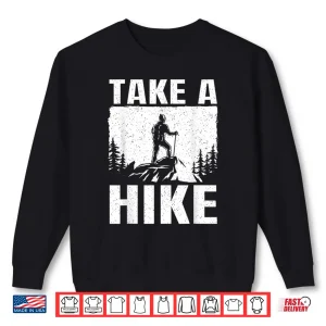 Sweatshirt Cool Hiking Art Mountaineer Hike Outdoor Hiker Professional Shirt