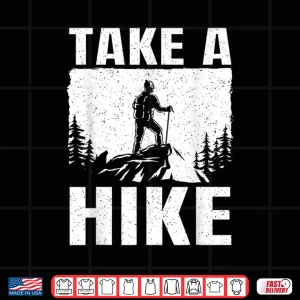 Design Cool Hiking Art Mountaineer Hike Outdoor Hiker Professional Shirt