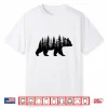 Forest Trees Wildlife Animal Retro Outdoor Nature Bear Lover Shirt