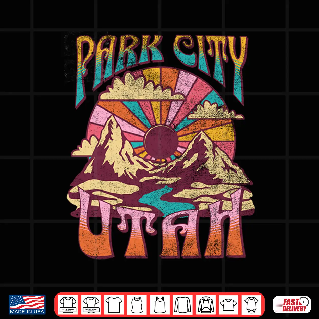 Park City Utah Nature Hiking Mountains Outdoors Vintage Shirt Park City Utah Nature Hiking Mountains Outdoors Vintage Shirt