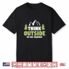 Think Outside No Box Required Hiking Nature Camp Shirt
