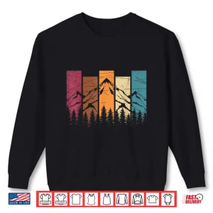 Wildlife Forest Nature Trees Retro Outdoors Mountains Hiking Shirt 2 Sweatshirt Wildlife Forest Nature Trees Retro Outdoors Mountains Hiking Shirt