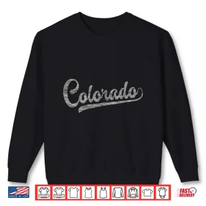 Colorado Baseball Fan Vintage Rocky Mountains Graphic Shirt 2 Sweatshirt Colorado Baseball Fan Vintage Rocky Mountains Graphic Shirt