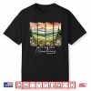 Faith Can Move Mountains Hiking Camping Christian Jesus Shirt