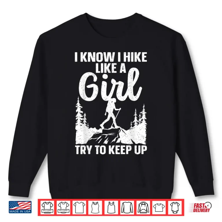 Sweatshirt Funny Hiking Art Mountaineer Hiking Lover Professional Shirt