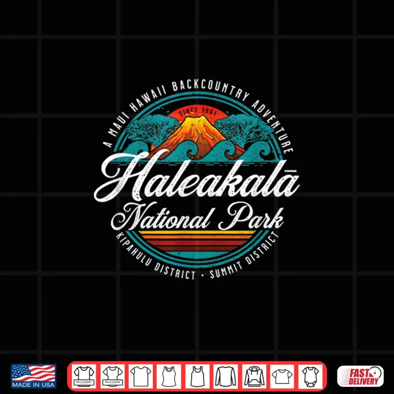 Design Haleakala National Park Sunrise Viewing Hiking Photography Shirt