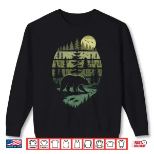 Nature Bear Forest Retro Nature Professional Graphic Shirt 2 Sweatshirt Nature Bear Forest Retro Nature Professional Graphic Shirt