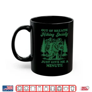Mug Out Of Breath Hiking Society Turtle Animal Lover Graphic Shirt