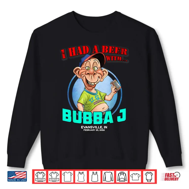 Sweatshirt Bubba J Evansville in 2026 Shirt