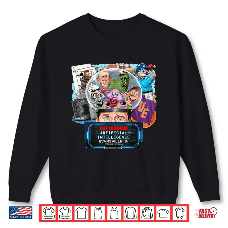 Sweatshirt Jeff Dunham Evansville in 2026 Shirt