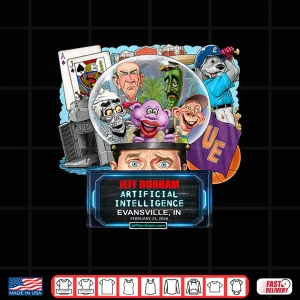 Jeff Dunham Evansville In (2026) Shirt 4 Design Jeff Dunham Evansville in 2026 Shirt