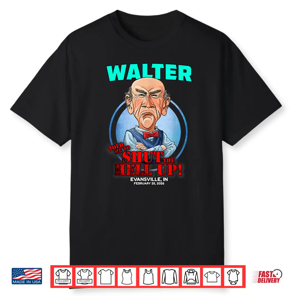 Walter Evansville In (2026) Shirt Walter Evansville In (2026) Shirt