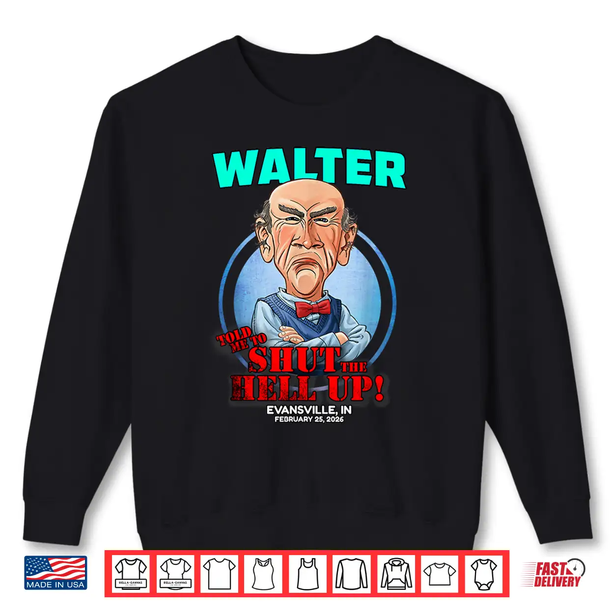 Walter Evansville In (2026) Shirt Walter Evansville In (2026) Shirt
