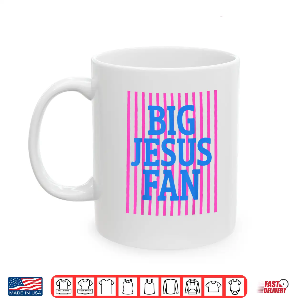 Big Jesus Fan Faith Preppy Christian God Women Men Shirt Big Jesus Fan Faith Preppy Christian God Women Men Shirt