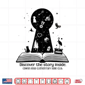 Design Cowan Road Elementary Book Club Shirt