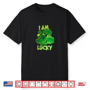 I Am Lucky Premium Tri Blend Shirt
