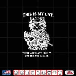 Design Funny Military Cat Creed Shirt