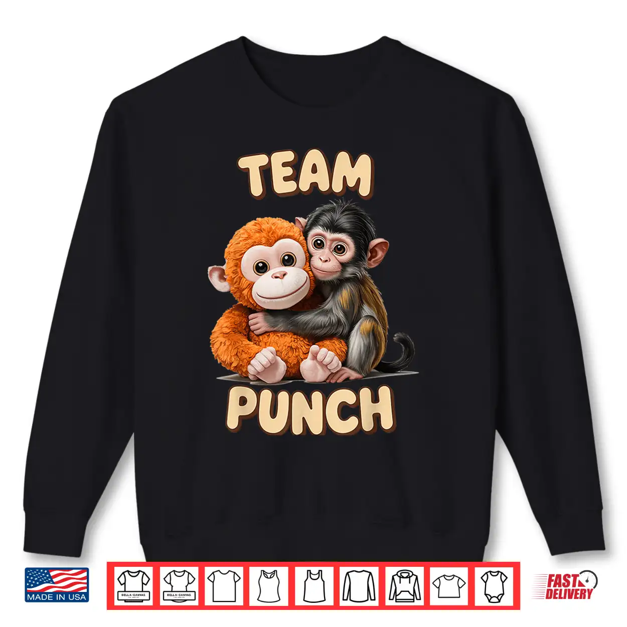 Team Punch Monkey Punch Shirt Team Punch Monkey Punch Shirt