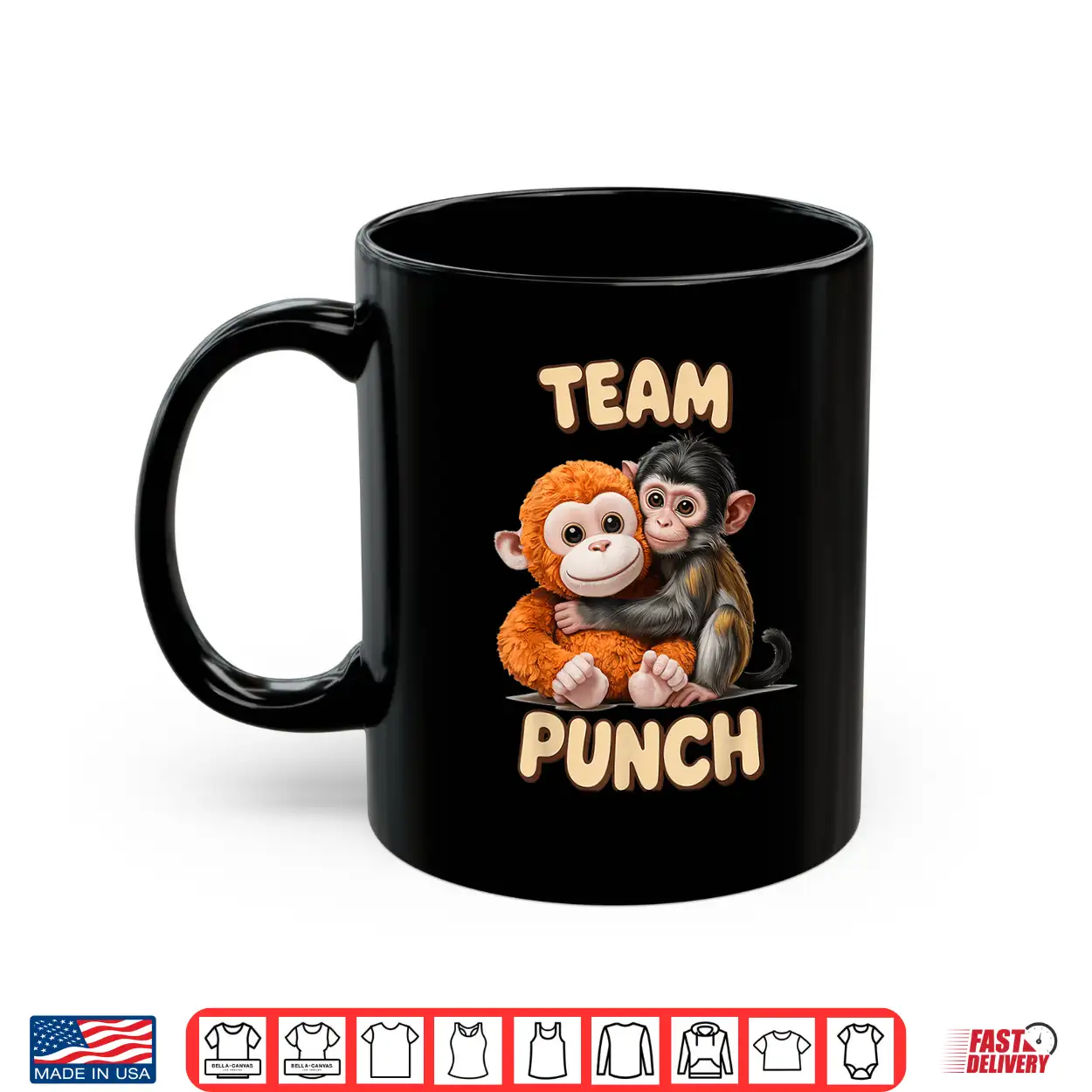 Team Punch Monkey Punch Shirt Team Punch Monkey Punch Shirt