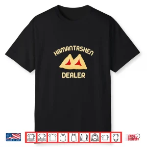 Hamantashen Dealer Jewish Cookie Lover Purim Cookies Costume Premium Tri Blend Shirt