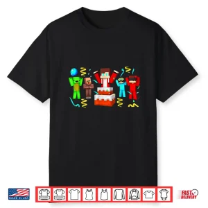 Jj And Mikey Happy Birthday Game For Kids Adults Shirt