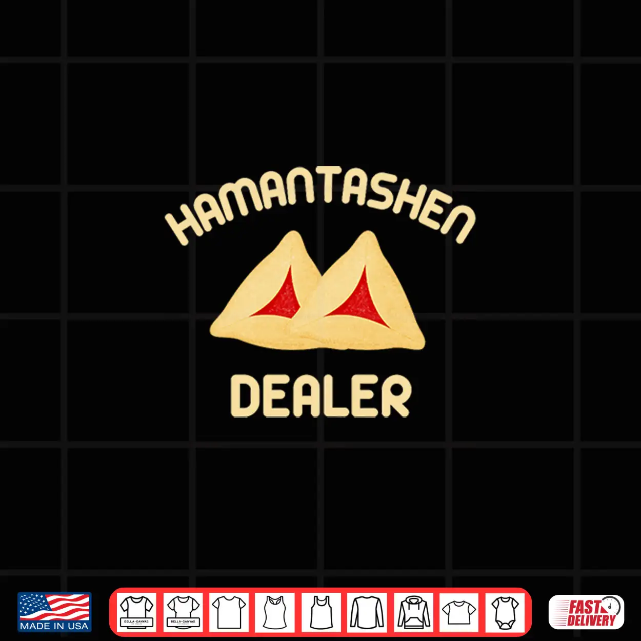 Hamantashen Dealer Jewish Cookie Lover Purim Cookies Costume Premium Tri Blend Shirt Hamantashen Dealer Jewish Cookie Lover Purim Cookies Costume Premium Tri Blend Shirt