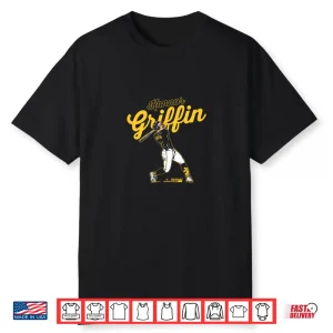 Konnor Griffin Slugger Swing Pittsburgh Baseball Shirt