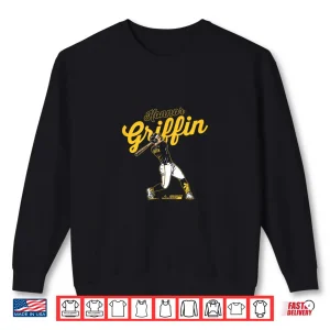 Sweatshirt Konnor Griffin Slugger Swing Pittsburgh Baseball Shirt