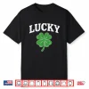 Shamrock Lucky Funny St Patricks Day For Men Women Kids Shirt