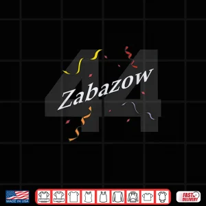 Design Zabazow Youre 44 Birthday wear Shirt