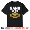 Nana Of The Birthday Boy Matching Wrestling Wrestler Party Shirt