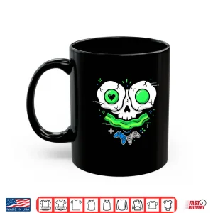Mug Green Smile Face Eggs and Bacon St Patricks Gamer Shirt