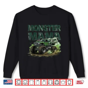 Monster Truck Mama Family Matching Monster Truck Lovers Shirt 2 Sweatshirt Monster Truck Mama Family Matching Monster Truck Lovers Shirt