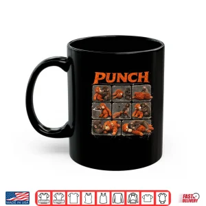 Punch Cute Monkey And Teddy Collage Design Shirt 2 Mug Punch Cute Monkey and Teddy Collage Design Shirt