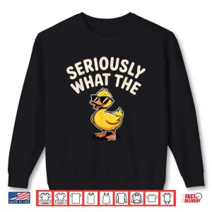 Sweatshirt Cool Rubber Duck Design for Men Women Kids Duck Lover Shirt